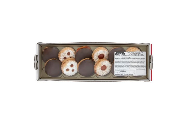 Benei kis isler, kis linzer koszorú vegyes édes teasütemény 230 g