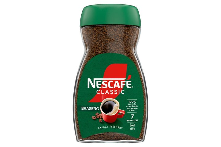 Nescafé Classic Brasero azonnal oldódó kávé 200 g