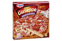 Dr. Oetker Guseppe gyorsfagyasztott sonkás pizza fokhagymás szósszal 440 g