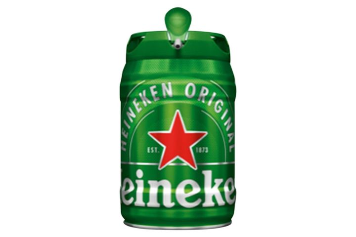 Heineken Premium Lager Beer 5% 5 l Barrel