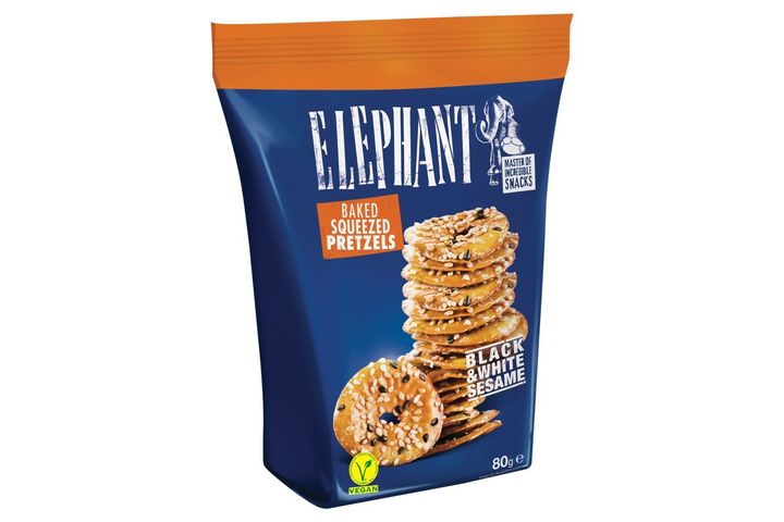 Elephant chips-tallér szezámmagvakkal 80 g