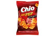 Chio Big Pep Smoky bacon ízű búza-burgonyasnack 65 g
