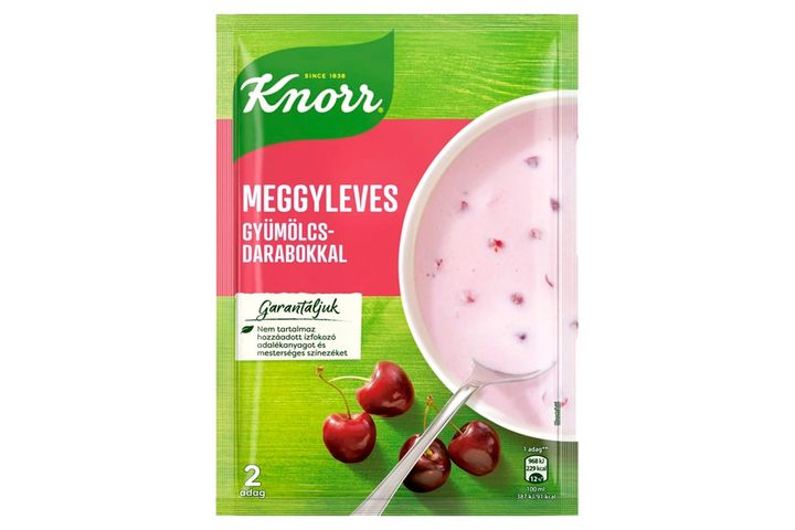 Knorr meggyleves gyümölcsdarabokkal 56 g