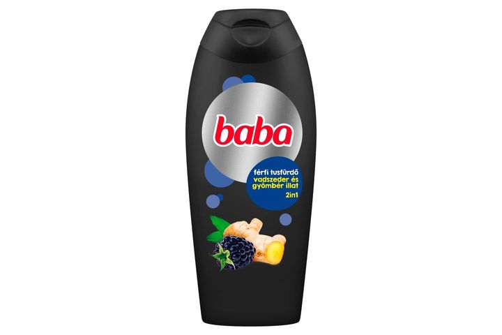Baba 2in1 vadszeder és gyömbér illat férfi tusfürdő 400 ml