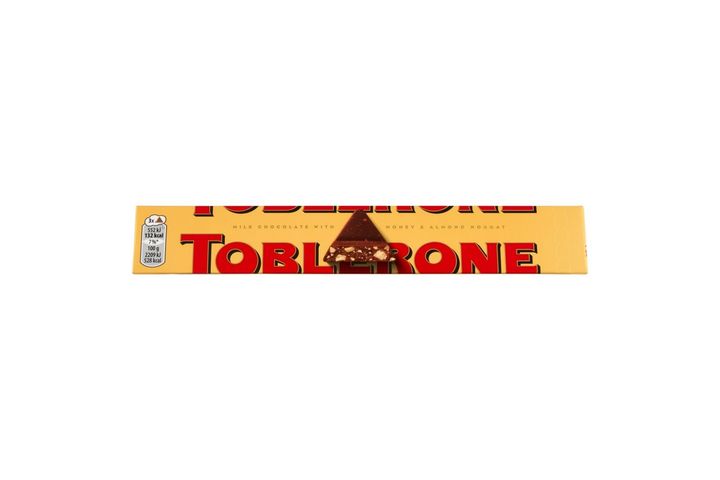 Toblerone tejcsokoládé mézzel és mandulával 100 g