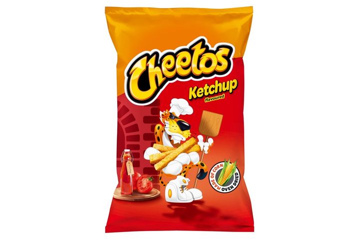 Cheetos ketchupos ízesítésű kukoricasnack 85 g