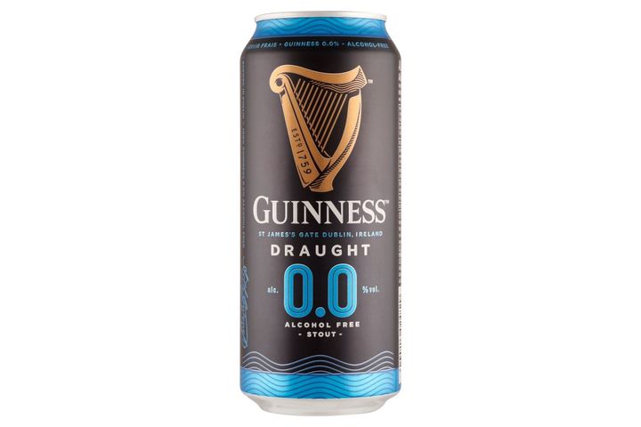 Guinness ír fekete színű alkoholmentes sör 0% 440 ml