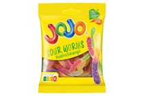 Jojo Savanyú Kukac vegyes gyümölcsízű gluténmentes gumicukorka 80 g