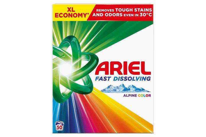 Ariel Prací Prášek Color 50 Prani | 2.75 kg
