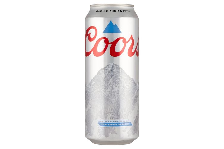 Coors világos sör 4,3% 500 ml