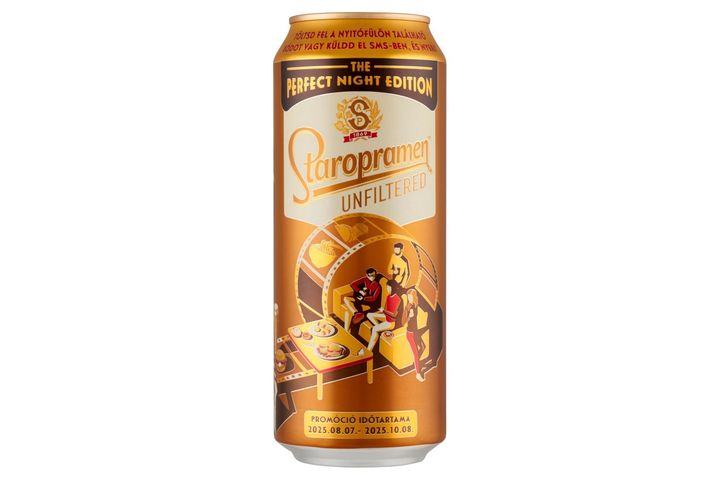 Staropramen Unfiltered minőségi világos, szűretlen sör 5% 0,5 l