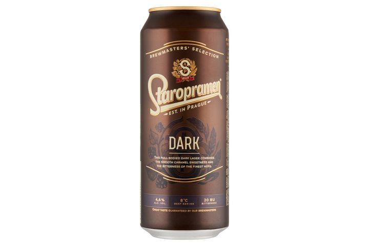 Staropramen Dark minőségi barna sör 4,4% 0,5 l