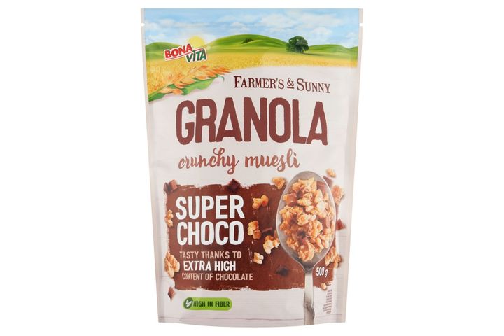 Bonavita Farmer's & Sunny Granola musli super choco | 500 g