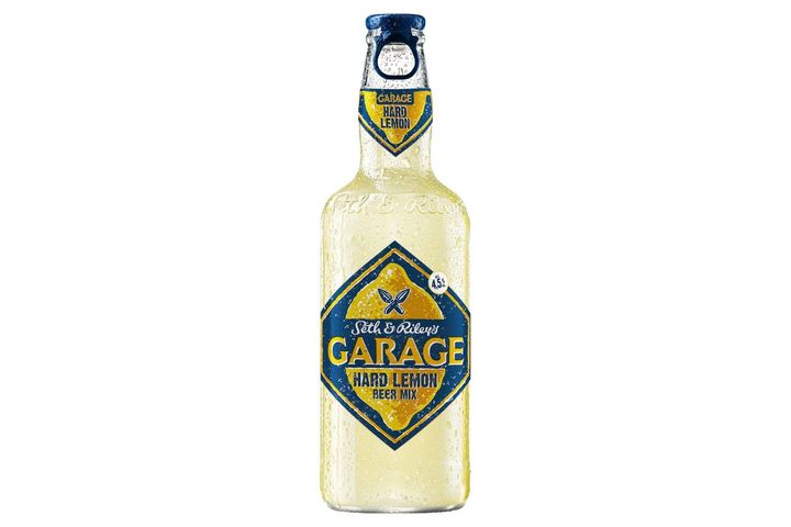 Garage Hard Lemon citrom ízesítésű ízesített maláta sör 4,5 400 ml