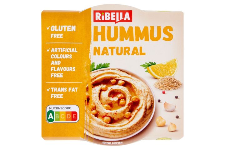 RiBella Hummus natúr csicseriborsó krém 200 g
