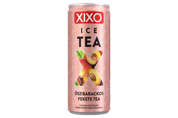 XIXO Ice Tea Peach Iced Tea with Fruit Juice and Natural Tea Extract 250 ml
