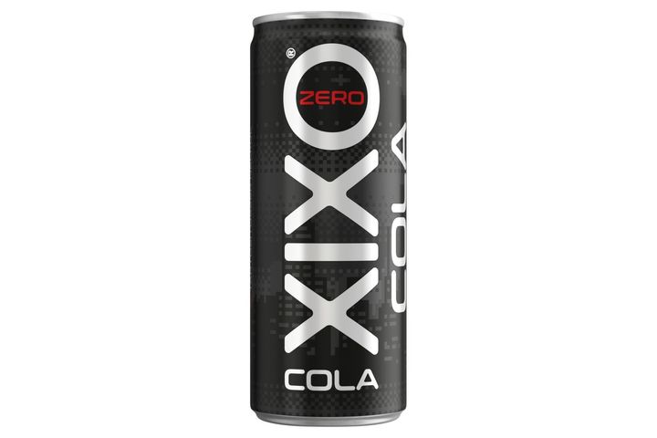 XIXO Cola Zero Cola Flavored Carbonated Soft Drink with Sugar and Sweetener 250 ml