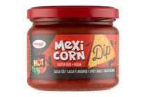 Mogyi Mexi Corn Dip Salsa Hot and Spicy Sauce with Tomatoes 310 g