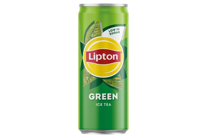 Lipton Ice Tea Low Sugar Non-Carbonated Soft Drink with Green Tea Extract 330 ml
