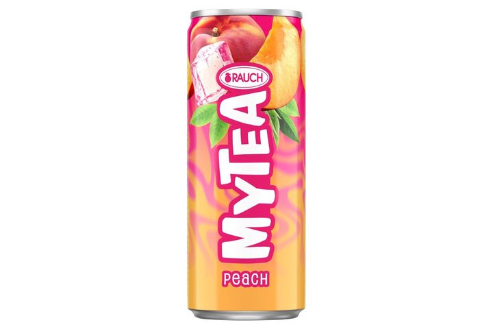 Rauch MyTea Peach ice tea őszibarackos üdítőital fekete teából 330 ml