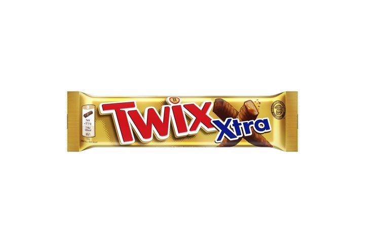 Twix Xtra Biscuit Bars with Caramel, Dipped in Milk Chocolate 2 x 37,5 g (75 g)