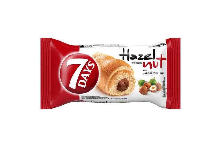 7DAYS croissant mogyorós töltelékkel 60 g