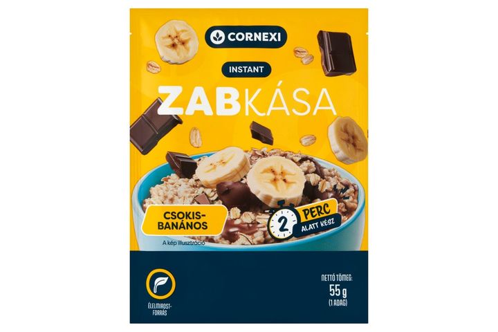 Cornexi csokis-banános instant zabkása 55 g