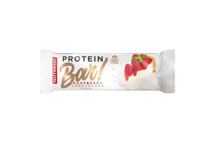 Nutrend Protein Bar! malinový cheesecake tyčinka | 55 g
