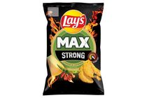 Lay's Max Strong sajt és csípőspaprika ízű burgonyachips 120 g