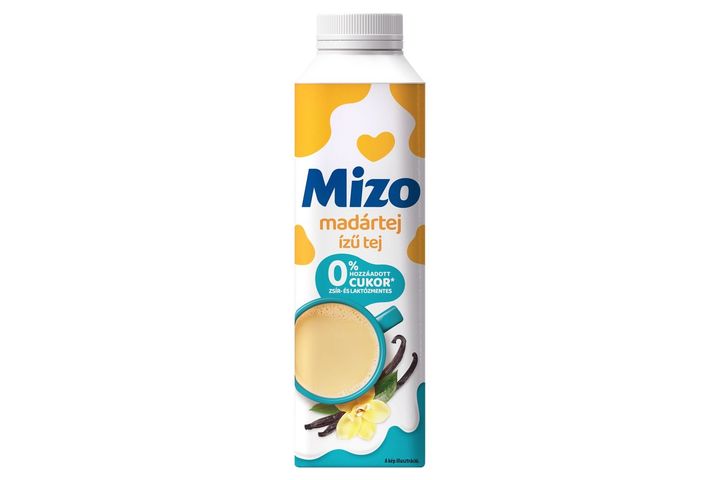 Mizo zsír- és laktózmentes, madártej ízű tej édesítőszerekkel 450 ml