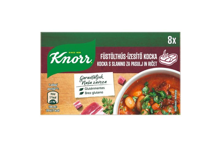 Knorr Smoked Meat Stock Cube 8 x 10 g (80 g)