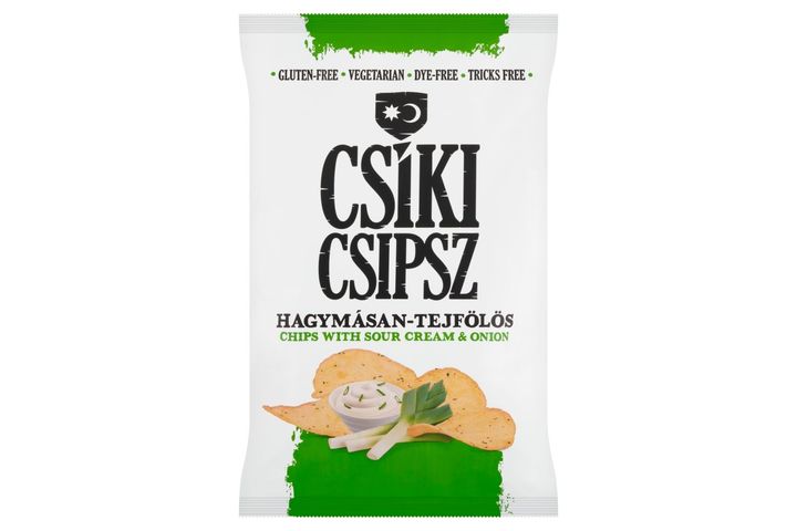 Csíki Csipsz hagymásan-tejfölös burgonyacsipsz 50 g