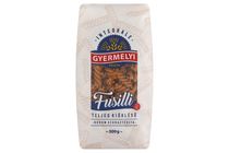 Gyermelyi fusilli teljes kiőrlésű durum száraztészta 500 g