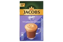 Jacobs Cappuccino s příchutí Milka čokolády | 8 x 15.8 g