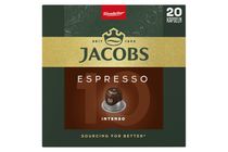 Jacobs Espresso Intenso Ground-Roasted Coffee in Capsules 20 pcs 104 g