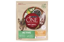 ONE Száraz Kutya Mini Active Csirke 800g