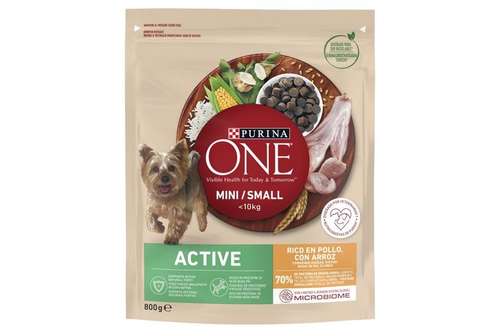 ONE Száraz Kutya Mini Active Csirke 800g