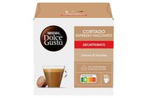 NESCAFÉ Dolce Gusto Cortado Espresso Macchiato koffeinmentes kávékapszula 16 db/16 csésze 99,2 g