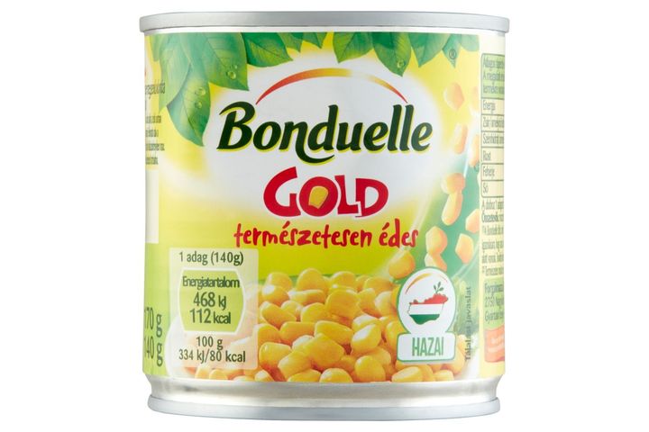 Bonduelle Gold morzsolt csemegekukorica 170 g