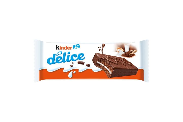 Kinder Delice tejes krémmel töltött kakaós piskóta kakaós bevonattal 39 g