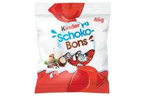 Kinder Schoko-Bons tejcsokoládé bonbonok tejes krémmel és mogyoródarabkákkal töltve 46 g