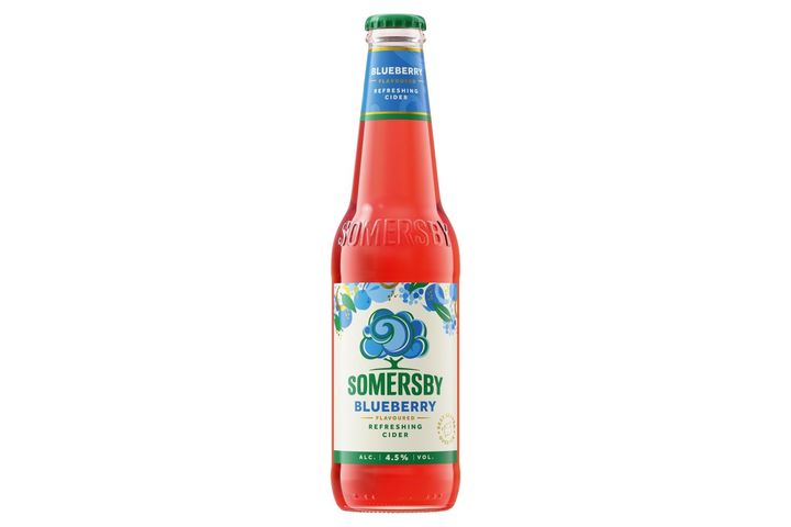 Somersby Blueberry cider almalé alapú szénsavas, alkoholos ital kékáfonya ízesítéssel 4,5% 330 ml