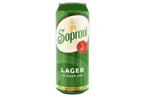 Soproni Lager világos sör 4,5% 500 ml