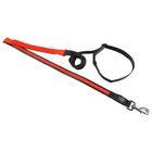 Luminous USB LED running leash Dog Fantasy orange 180-250cm | 1 piece