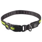 Luminous USB LED collar Dog Fantasy S-M green | 1 piece