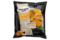 Valdor gyorsfagyasztott, készre sütött, panírozott, cheddar sajttal töltött csirkemell 640 g