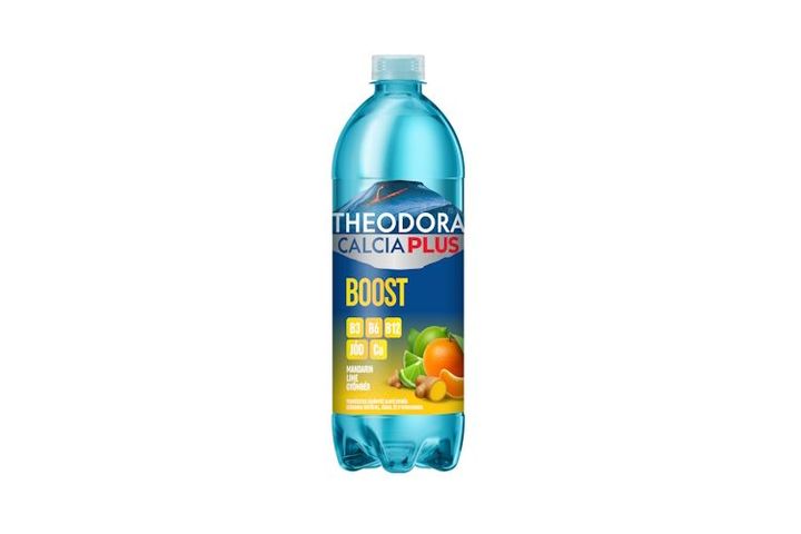 Theodora Calcia Plus Boost mandarin lime és gyömbér ízű üditőital üdítőital 700 ml