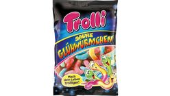 Trolli Sourglowworm Fruitgum | 200g
