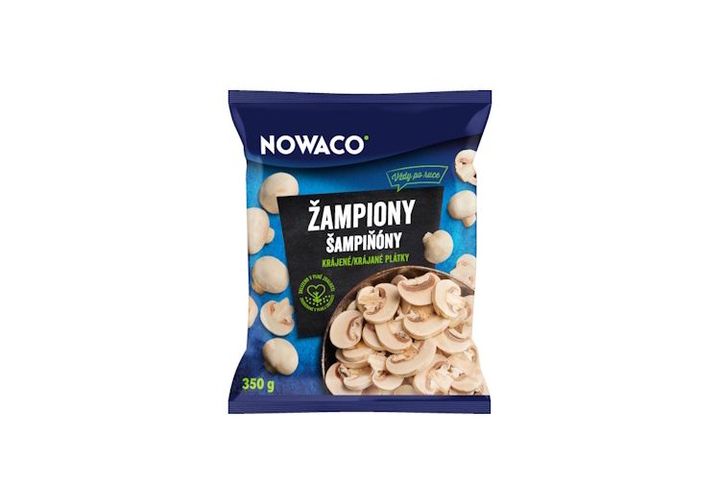 Nowaco Szeletelt csiperkegomba 350 g