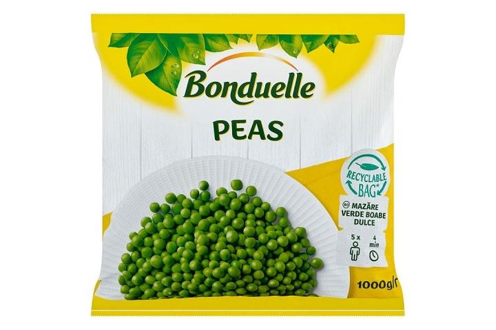 Bonduelle Quick Frozen Green Peas 1000 g